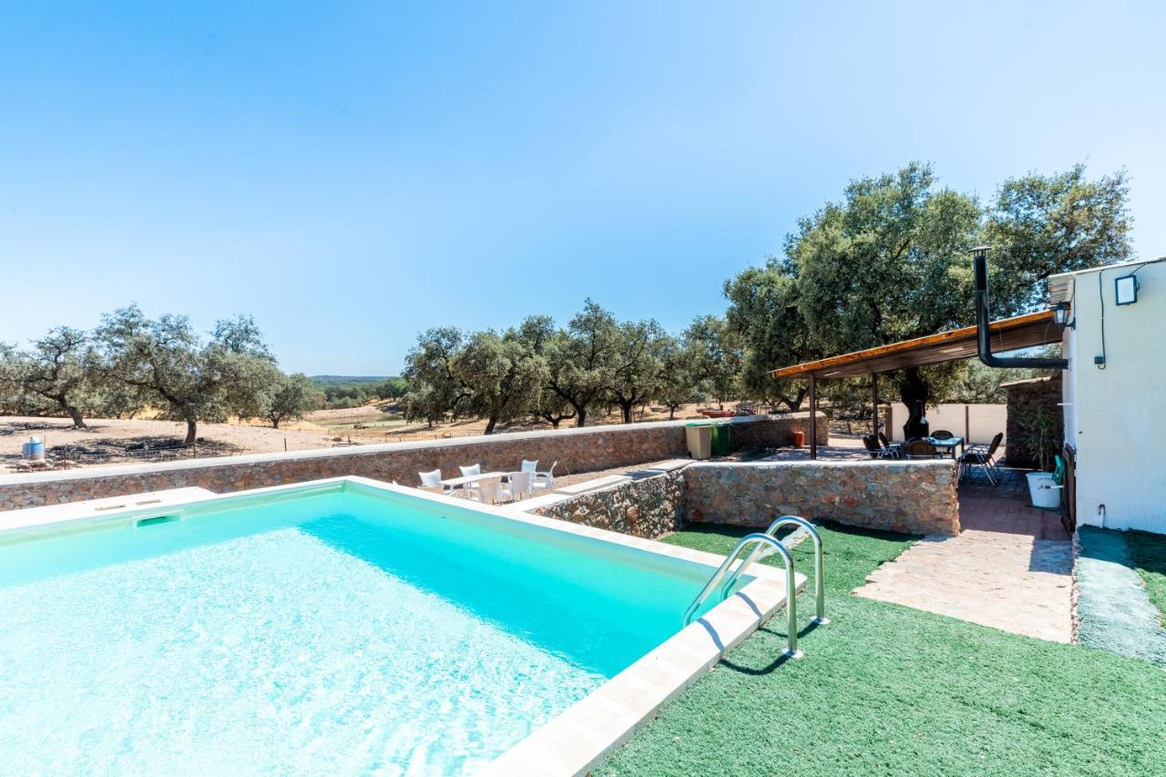 סנטה אולייה דל קאלה Casa Rural Quejigo Con Piscina מראה חיצוני תמונה