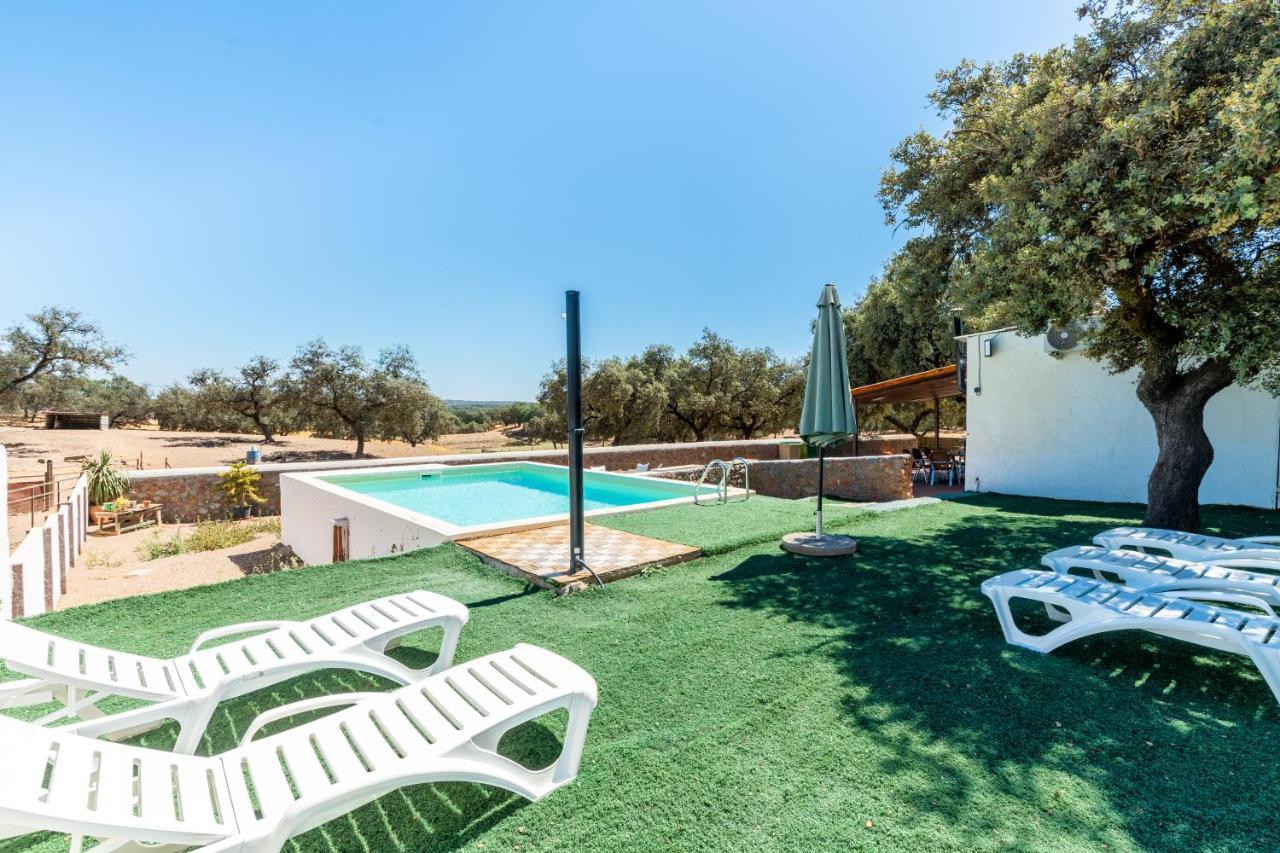 סנטה אולייה דל קאלה Casa Rural Quejigo Con Piscina מראה חיצוני תמונה